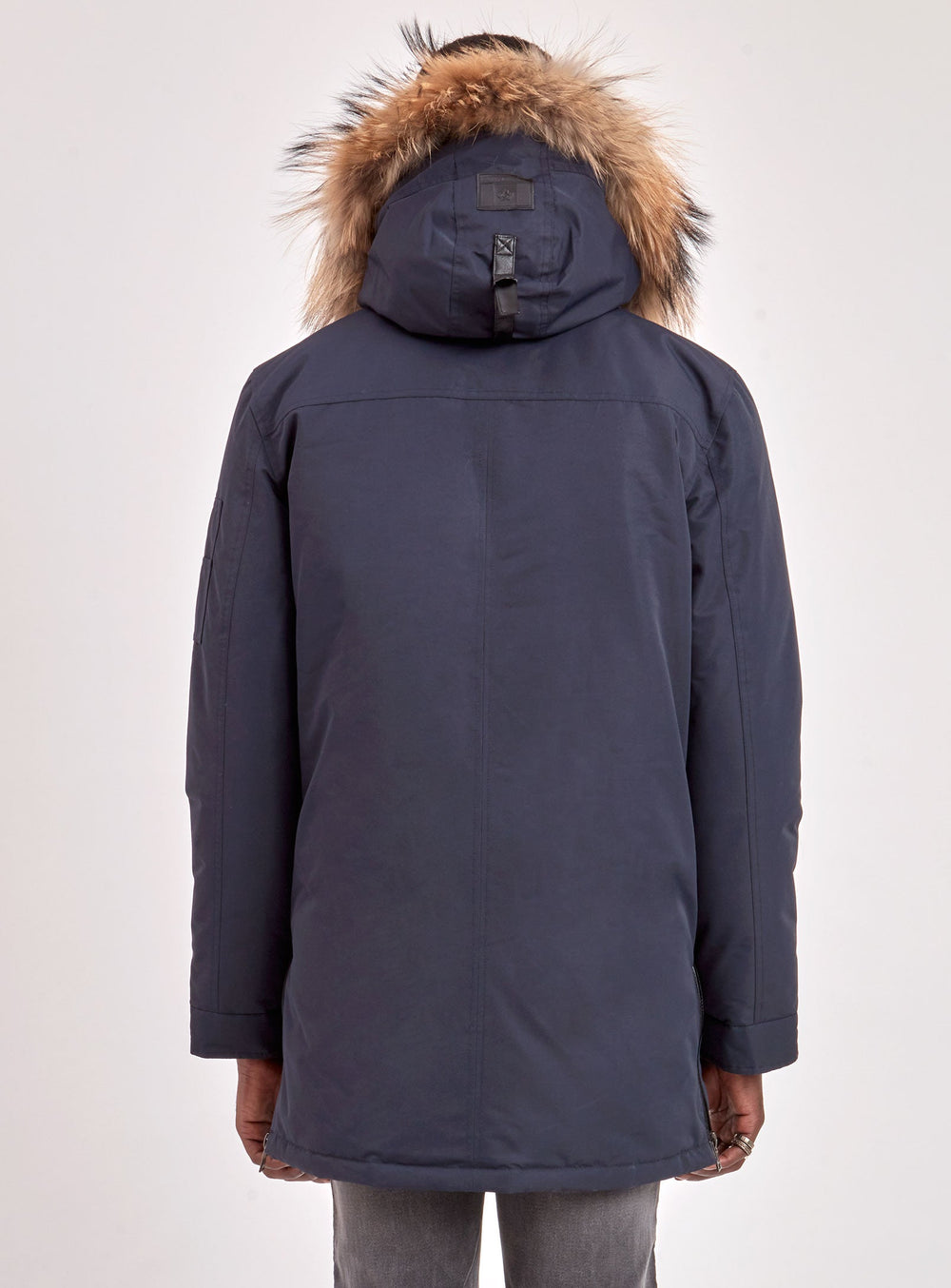 XAVIER | BLACK LABEL PREMIUM DOWN RACCOON FUR TRIM JACKET ||XAVIER | MANTEAU BLACK LABEL PREMIUM EN DUVET À FOURRURE DE RATON