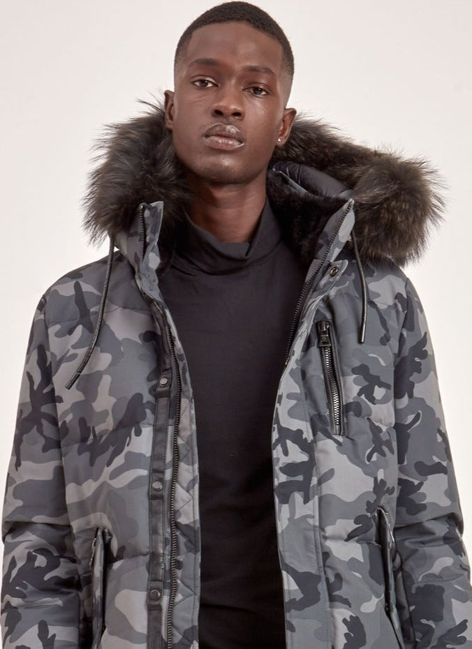 Henriano| Black Label camo premium parka || Henriano| Parka premium camouflage Black Label